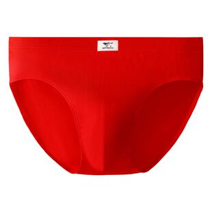 七匹狼红内裤男纯棉三角短裤红色男士本命年属马结婚全棉裤头男生