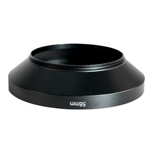 耐影金属长焦广角遮光罩37/40.5/43/46/49/52/55/58/67/72/77mm广角长焦镜头通用遮光罩兼容滤镜