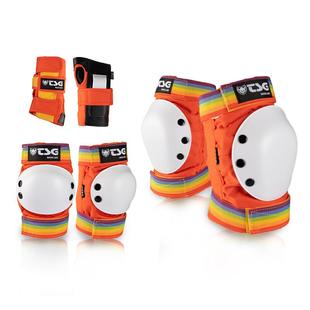 瑞士TSG护具成人滑板长板滑雪轮滑头盔护膝护肘护腕溜冰儿童套装