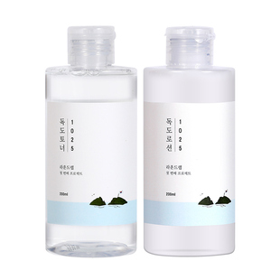 韩国独岛水乳套装正品补水保湿干皮混油皮旗舰店学生护肤品柔恩莱