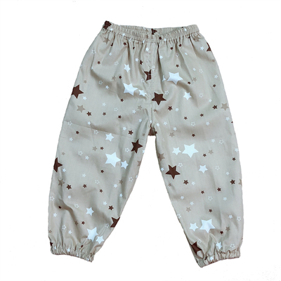 加肥纯棉灯笼裤薄款男童女童宽松