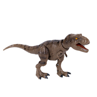 霸王龙恐龙玩具男孩世界侏罗纪儿童5-7岁按压会动的仿真动物模型