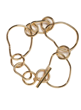 小众不规则几何金属手链