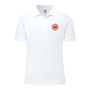2022欧联杯法兰克福格拉斯哥流浪者队足球迷服POLO衫男女短袖T恤