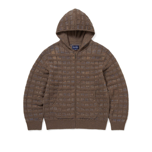 thisisneverthat® Textured Knit Zip Hoodie25秋冬卫衣外套连帽