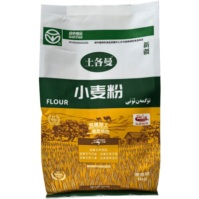 新疆小麦粉艾力努尔土各曼面粉