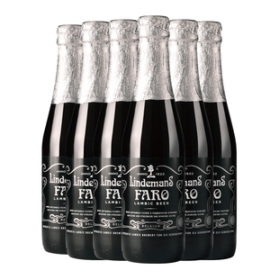 Lindemans林德曼兰比克啤酒法柔口味250ml*6瓶比利时进口精酿果啤