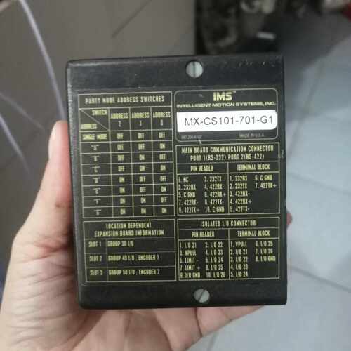 原装IMS步进驱动器MX-CS101-701-G1 功能—议价