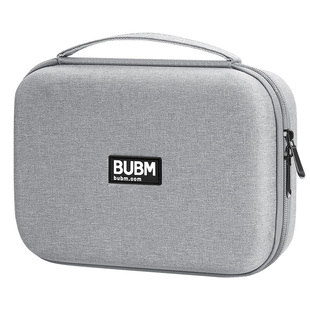 bubm EVE数码收纳包数据线充电宝鼠标保护盒电子产品配件包硬壳包移动电源硬盘防震防摔便携袋
