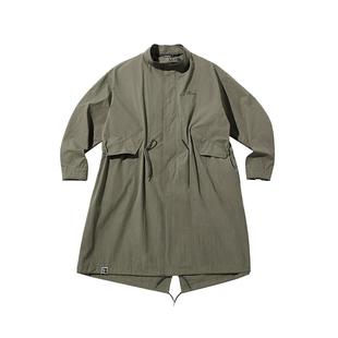 oddCIRKUS长款风衣 日系宽松长外套美式M65新款风衣外套男女同款