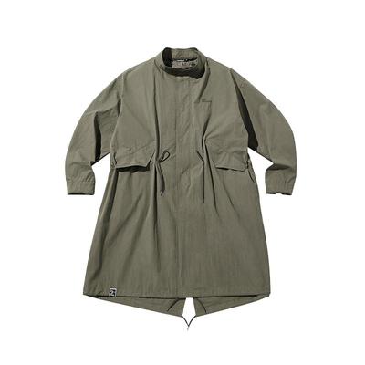 oddCIRKUS长款风衣 马甲两件套日系24FW美式M65新款风衣外套马甲