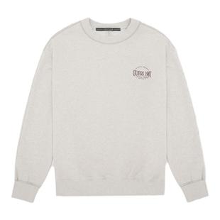 GUESS男女同款运动休闲风简约圆领长袖卫衣-MO3K5492