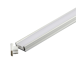 LED灯槽明装透明灯罩外壳长条灯U型防水铝合金灯带卡槽吊顶线性灯