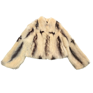 【北海道】2026超火冬进口时髦皮草外套兔毛简单皮草外套不臃肿女