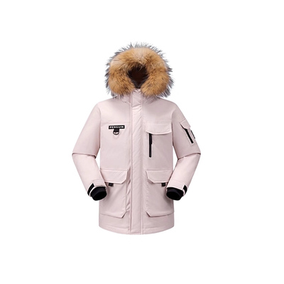 骆驼企鹅系列羽绒服女款冬季新款工装派克服男户外防风保暖外套