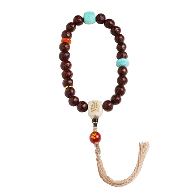 尼泊尔凤眼菩提文玩手串本命守护