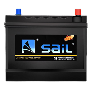 风帆蓄电池12V70A适配汉兰达V6凯美瑞三菱欧蓝德汽车电瓶80D26L/R