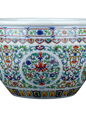 景德镇手绘青花桌面风水装饰品