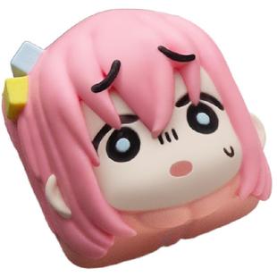 孤独摇滚！波奇酱后藤独山田凉喜多郁代伊地知虹夏树脂瓦块键帽