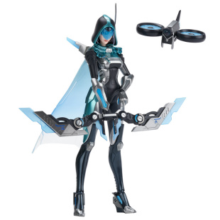英雄联盟LOL源计划联名款艾希1/8比例可动手办APEX人偶摆件