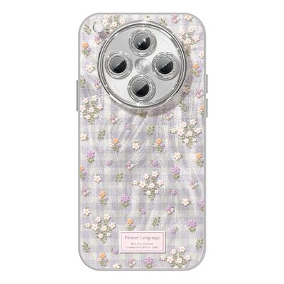 适用oppofindx8s手机壳女款findx7保护套x6硅胶ultra全包s+防摔reno14镜头膜13碎花高级oppo好看pro新款a96软
