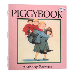Piggybook 朱家故事 英文原版绘本 Anthony Browne 吴敏兰推荐书单 儿童启蒙图画故事书 安东尼 布朗名家 全英文版进口英语书籍