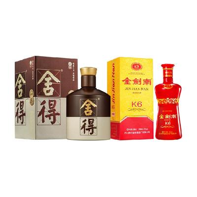 品味舍得酒52度500ml+金剑南K6