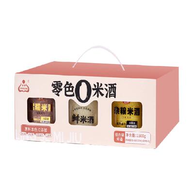 生龙礼盒装0色米酒500g×3罐