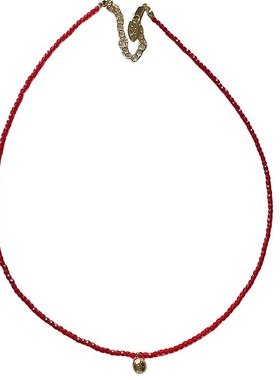 叠戴锁骨链颈链女人工水晶女