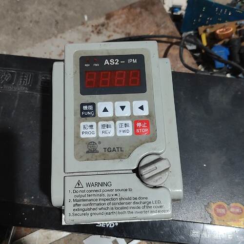 询拆机爱德利变频器AS2-107115122IPM220V0.