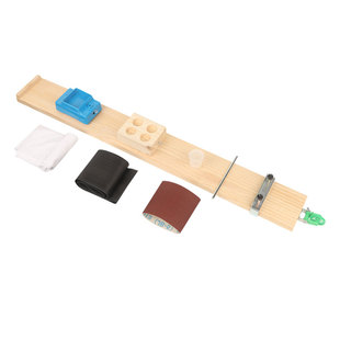 新课标斜面小车全套装置初中物理力学实验器材带滑轮刻度木板摩擦力影响因素测量物体平均速度二力平衡板演示