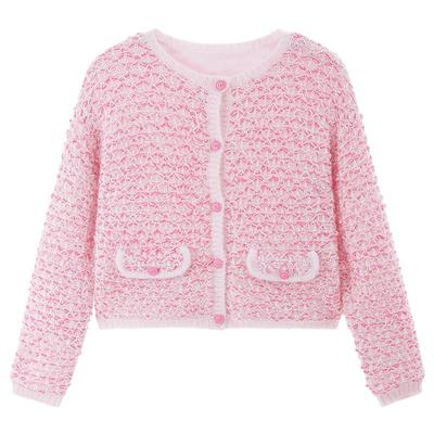 MissSixty圆领小香风毛织开衫