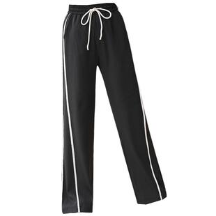 女童裤子2025新款青少年初高中生休闲百搭女大童夏季薄款直筒裤