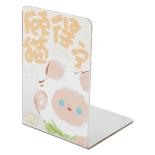 三年二班 高颜值书立架加厚书架挡板可移动伸缩桌面书夹固定书本透明亚克力分隔板立课桌放书收纳置物架神器F