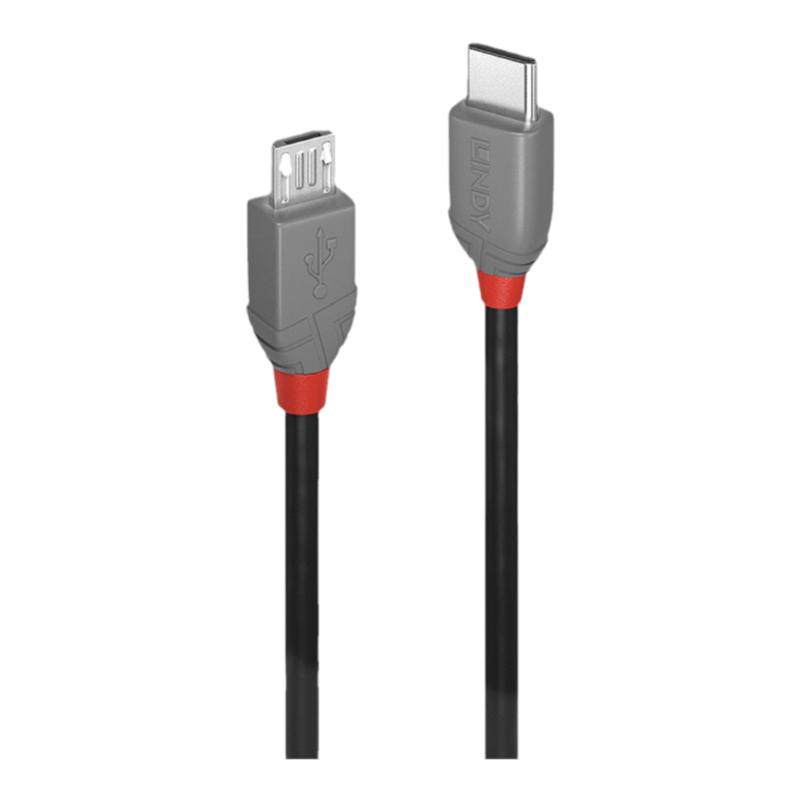 USB2.0C型接Micro-B型数据线