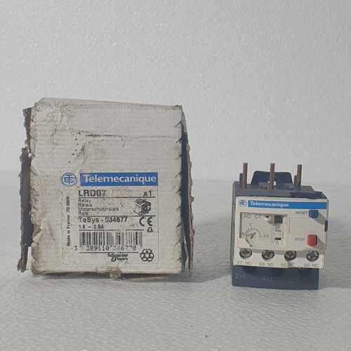 全新TELEMECANIQUELRD07热载继电器1.62.5A690VAC3POLE免运费