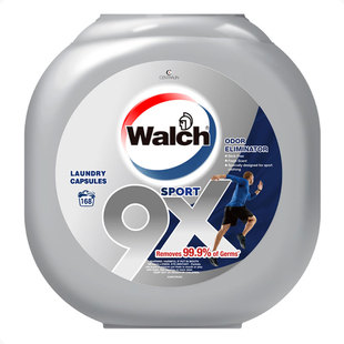 COSTCO开市客进口威露士9X除菌洗衣液消臭运动清洁洗衣凝珠168粒