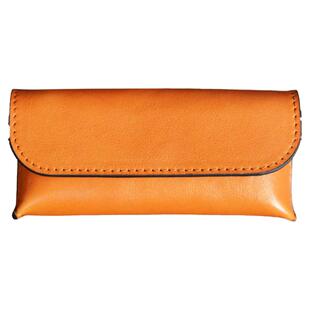 牧石手工皮质眼镜盒小众太阳镜真皮眼镜袋眼睛女牛皮便携男墨镜盒