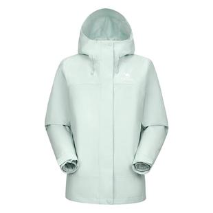 骆驼户外羽绒冲锋衣女三合一2025新款拒水羽绒服内胆防风防水外套