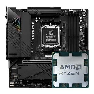 AMD R9 9950X3D散盒搭技嘉B650M冰小雕铭瑄B850华擎X870主板U套装