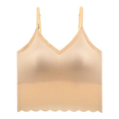 无痕美背吊带背心古今简约