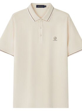 Polovillae/保罗威特2025夏季男短袖POLO衫翻领t恤
