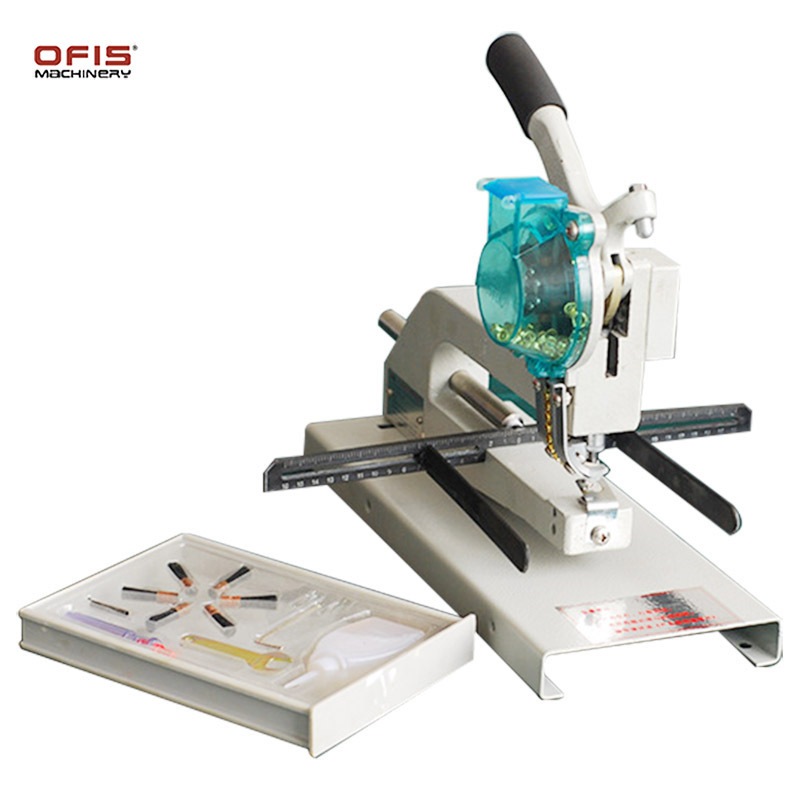 手动打扣机档案文件手提袋压环纸盒小型鞋眼加长臂鸡眼机