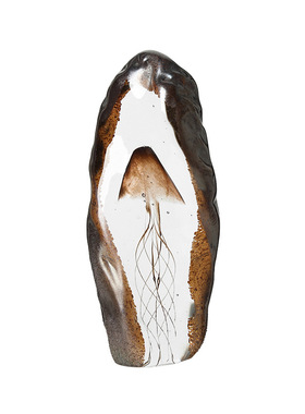 现代简约创意手工玻璃水母轻奢摆件别墅客厅酒柜高级感家居工艺品