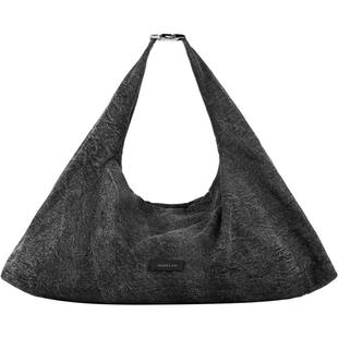 【李兰迪同款】INJOYLIFE牛仔气囊包斜挎通勤托特包大容量单肩包