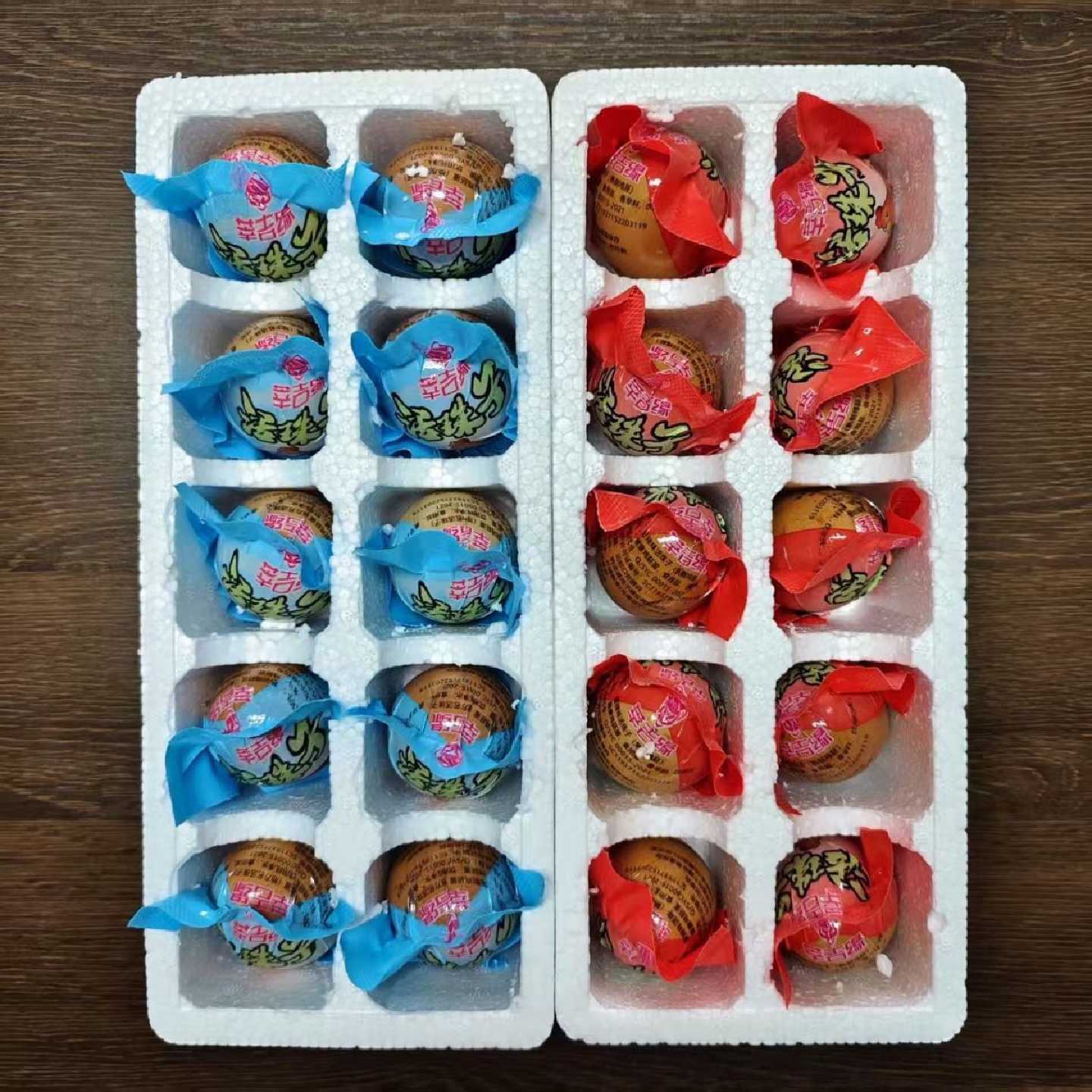 13天红皮喜蛋活珠子精选五香味香辣味开袋即食鲜嫩多汁高品质厂家