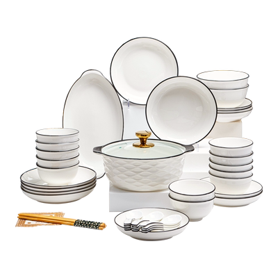 2026新款釉下彩高颜碗盘餐具套装