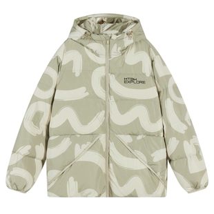 美特斯邦威羽绒服男2025冬季新款时尚休闲潮流保暖抗寒短款羽绒服