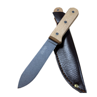 御刀客木柄水果刀家用多功能便携小刀锋利刀具厨房工具野营小刀具