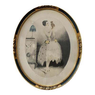 法国画家装饰画艺术版画